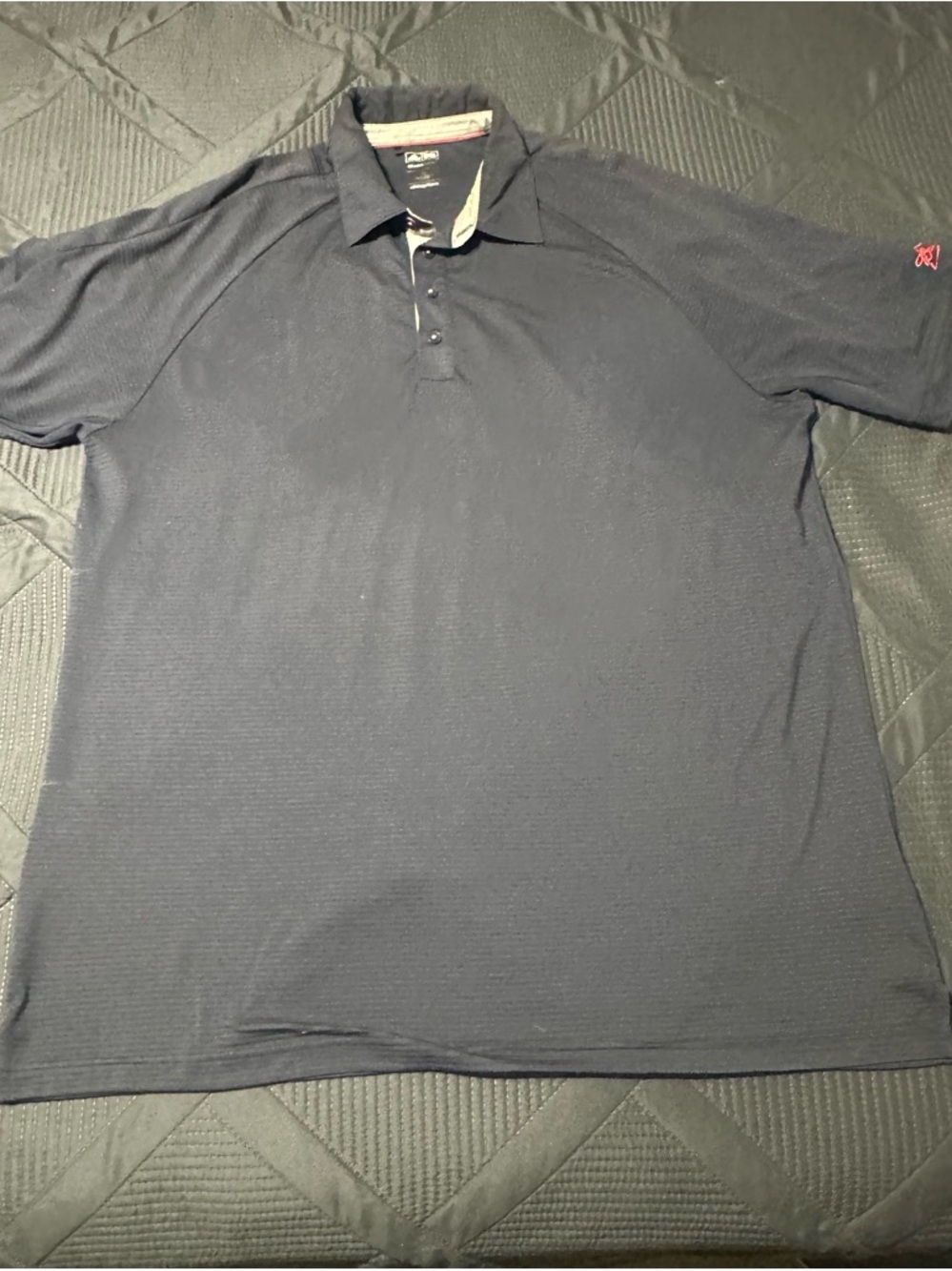 Adidas Climacool golf  men’s polo shirt navy blue / Budweiser Collab size XL
